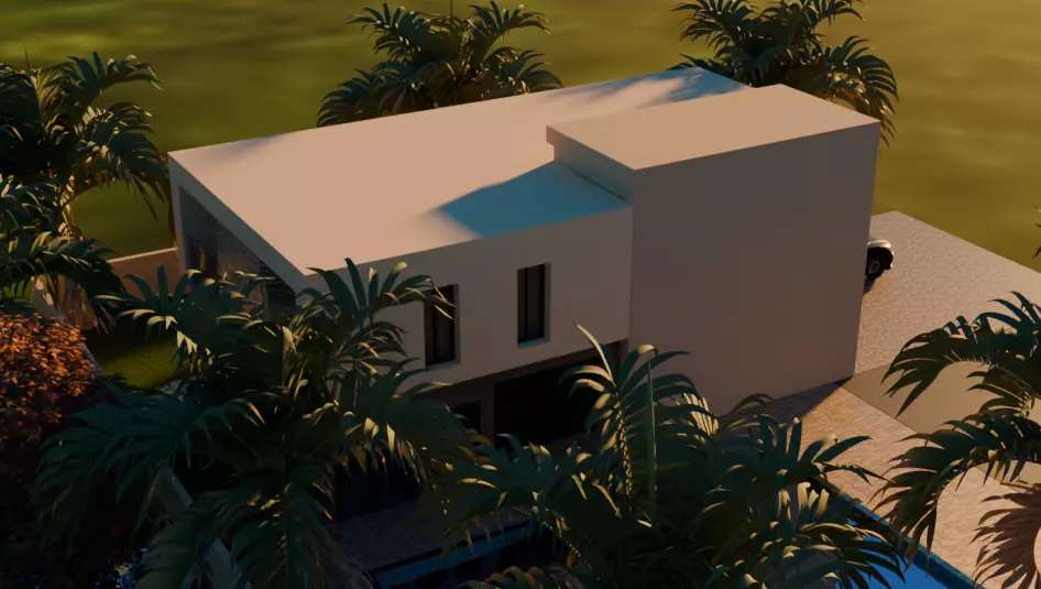 Luxury House 3D Model 3D model_2