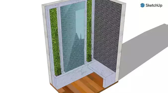 Muro Lloron Free 3D model