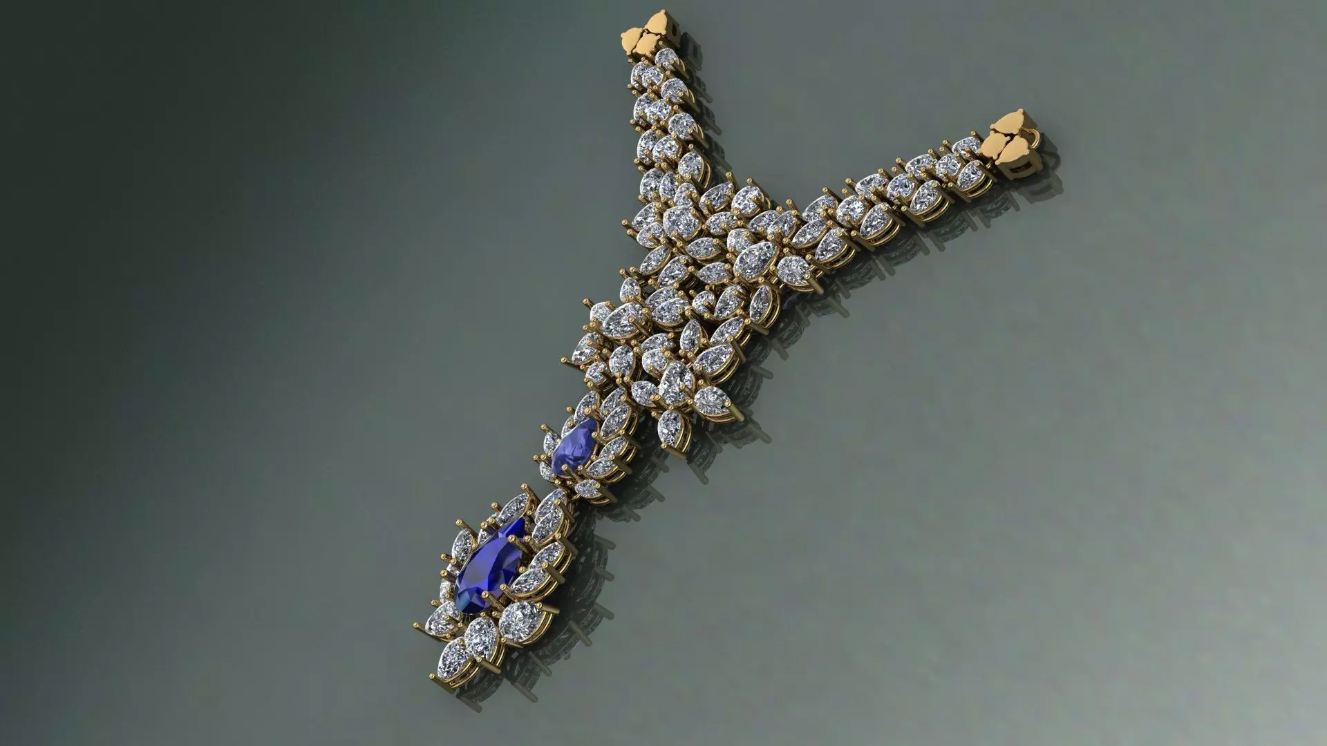 Full Set Jewelry - Royal Ensemble for her 3D print model_5