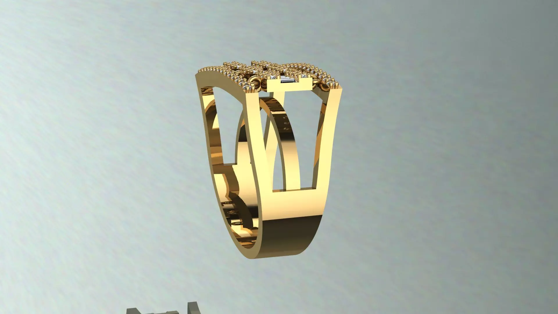 Full Set Jewelry - Royal Ensemble for her 3D print model_21