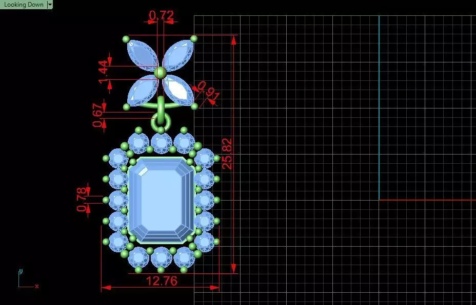 Full Set Jewelry - Royal Ensemble for her 3D print model_16