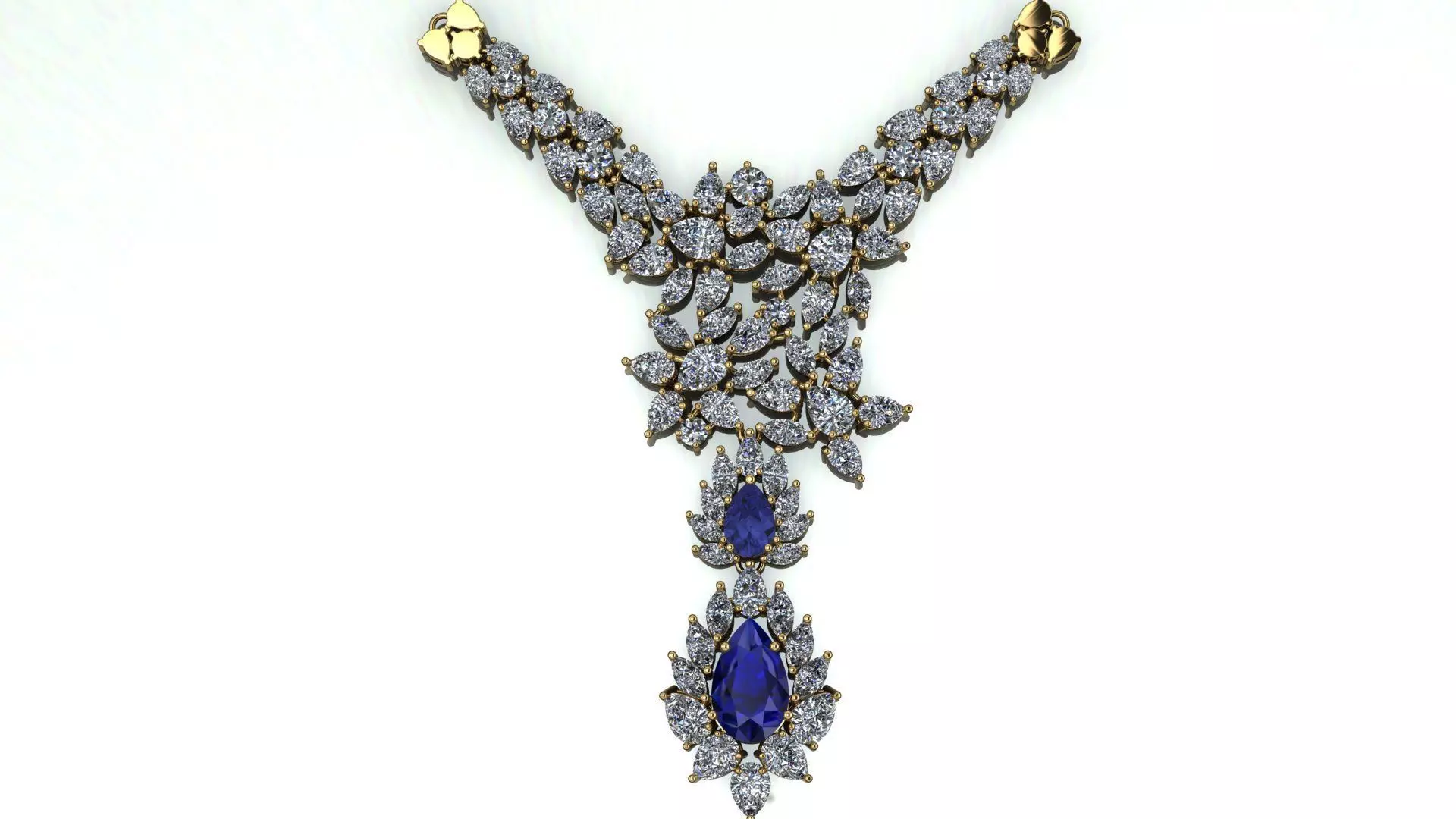 Full Set Jewelry - Royal Ensemble for her 3D print model_23