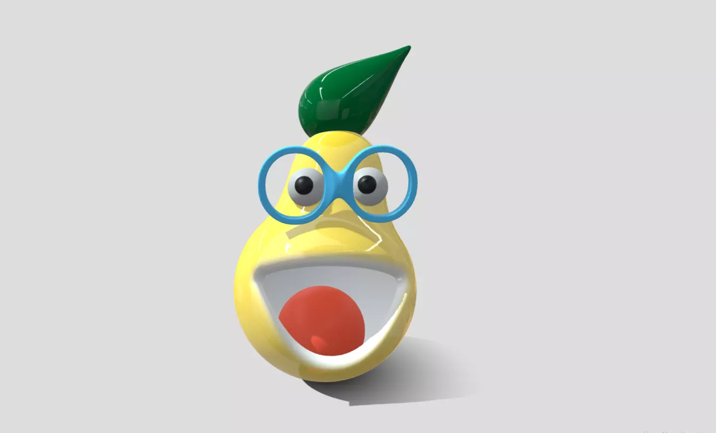 Happy Guava 3D model_3