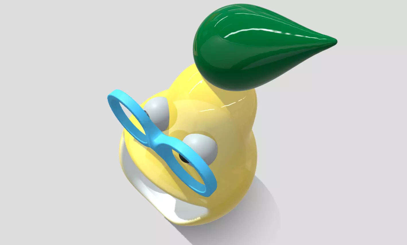 Happy Guava 3D model_28