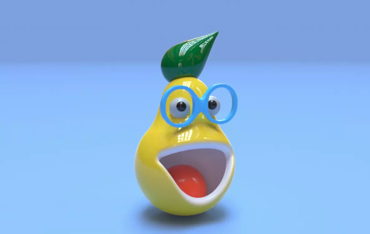 Happy Guava 3D model_0