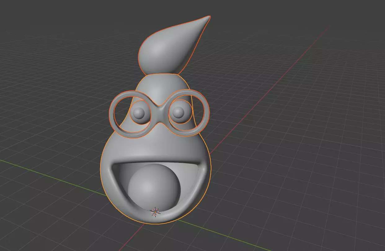 Happy Guava 3D model_4