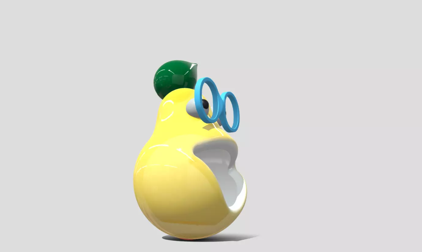 Happy Guava 3D model_27