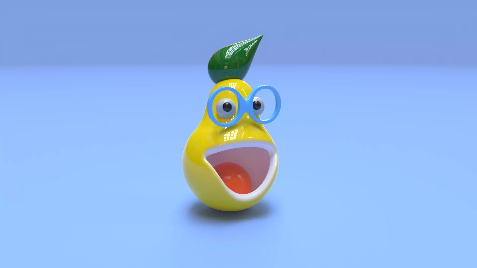 Happy Guava 3D model_2