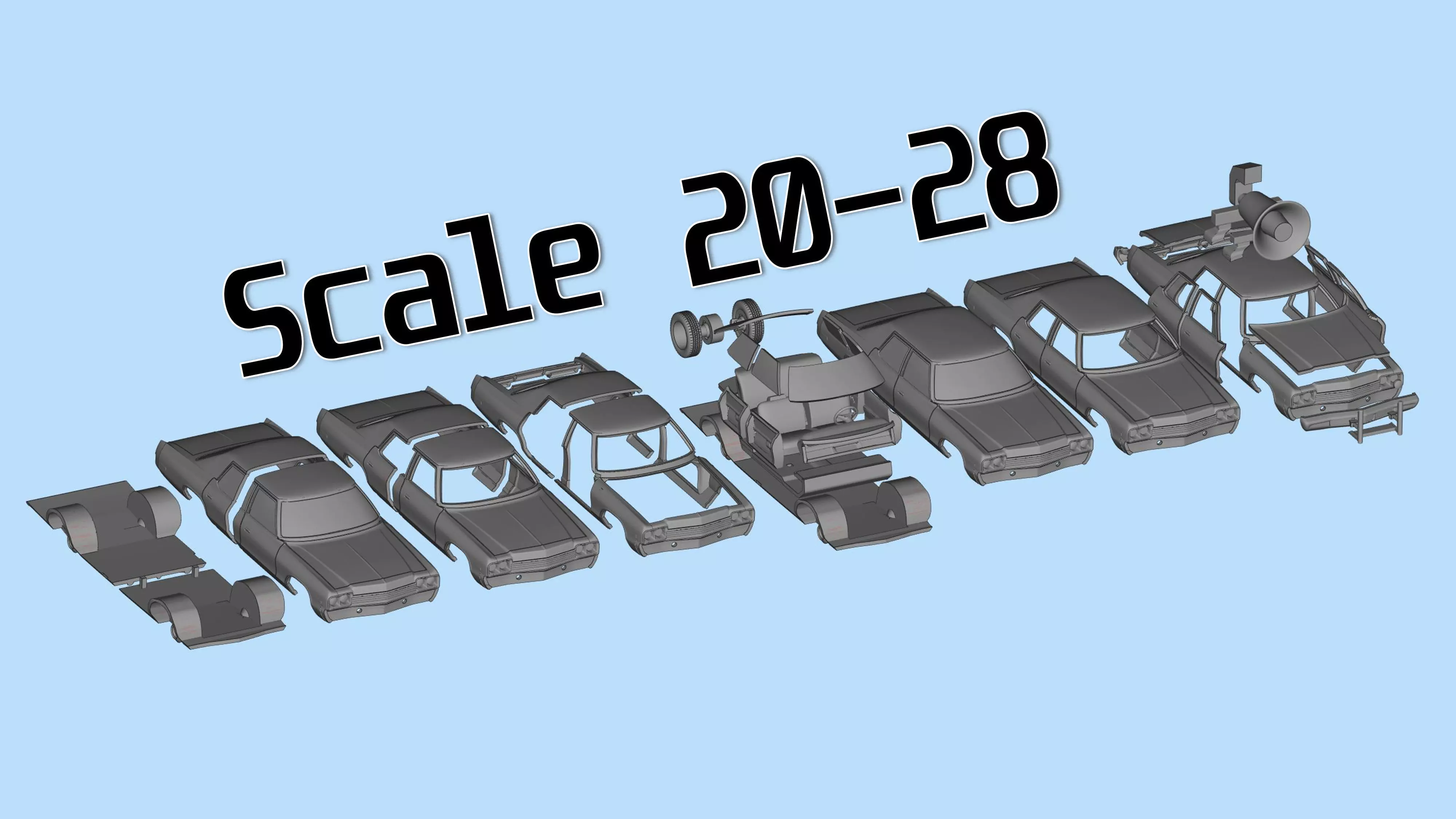 1974 Car Monaco Sedan with Police Package 3D print model_5