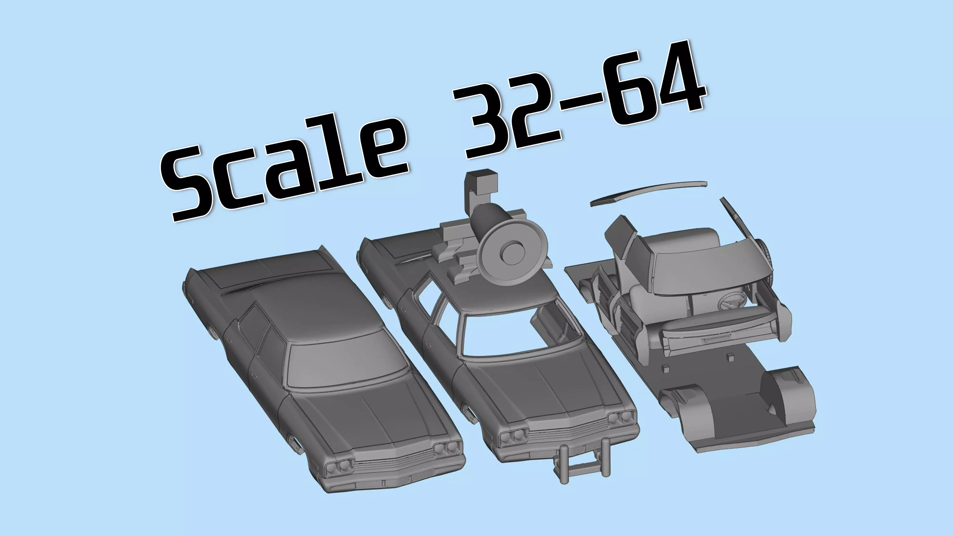 1974 Car Monaco Sedan with Police Package 3D print model_6
