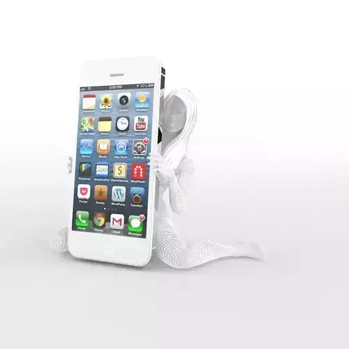 Woman Smartphone Holder 3D model