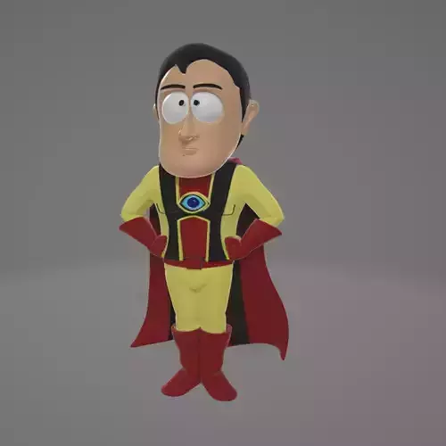 Captain Hindsight - South Park 3D print model