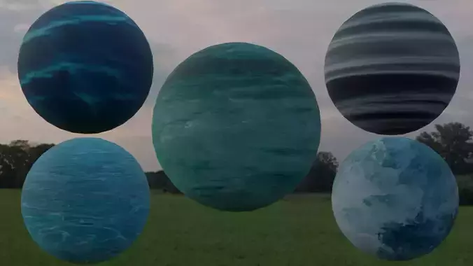 Ocean Water Pack VOL-1 FIVE PBR Texture