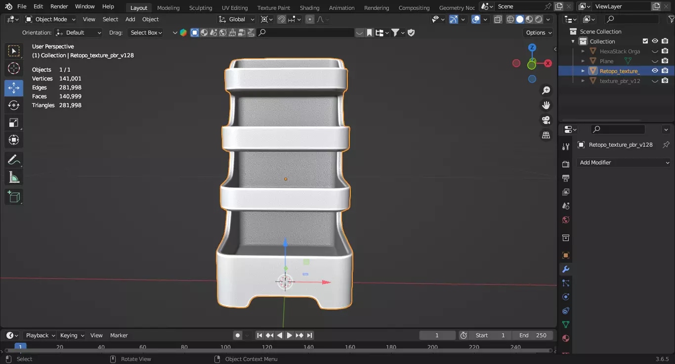SleekDesk Tray 3D print model_5