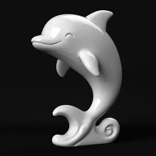 Dolphin 3D print model