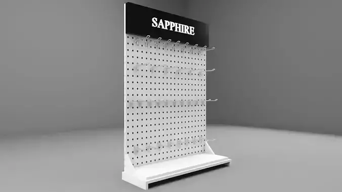 Electronics Display Stand 3D Model MAX FBX OBJ