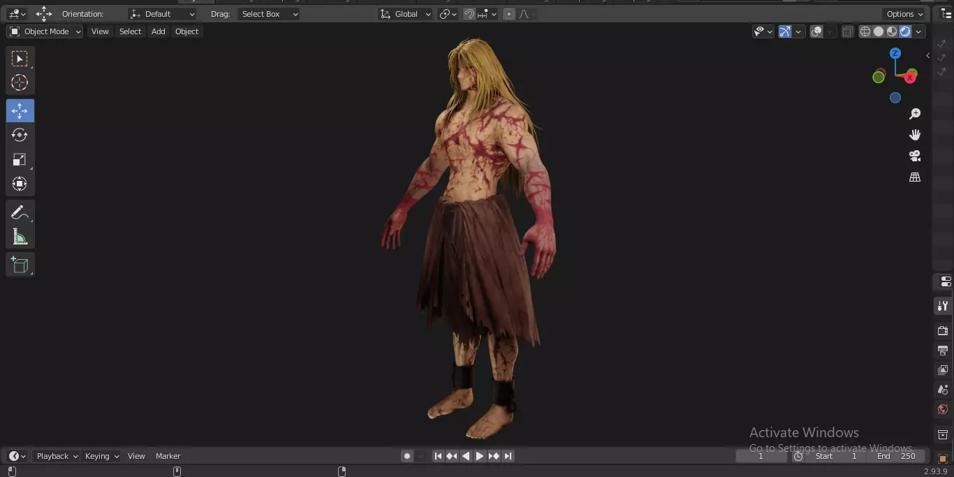 Khazan Prisoner The First Berserker Khazan 3D model_7