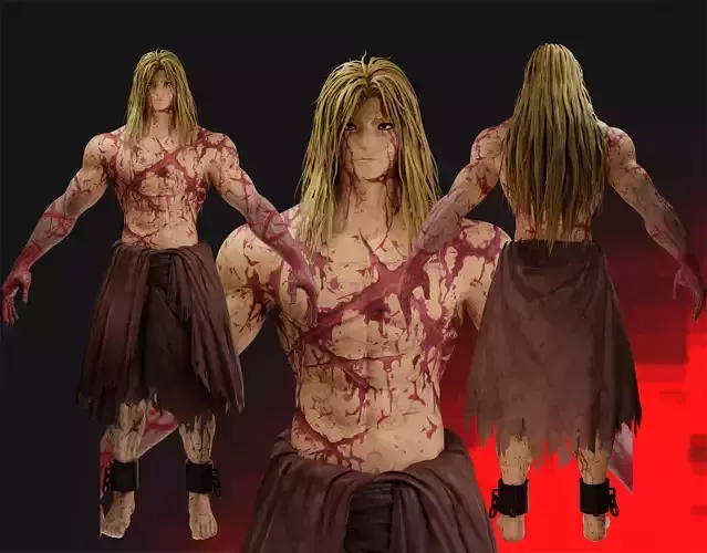 Khazan Prisoner The First Berserker Khazan 3D model