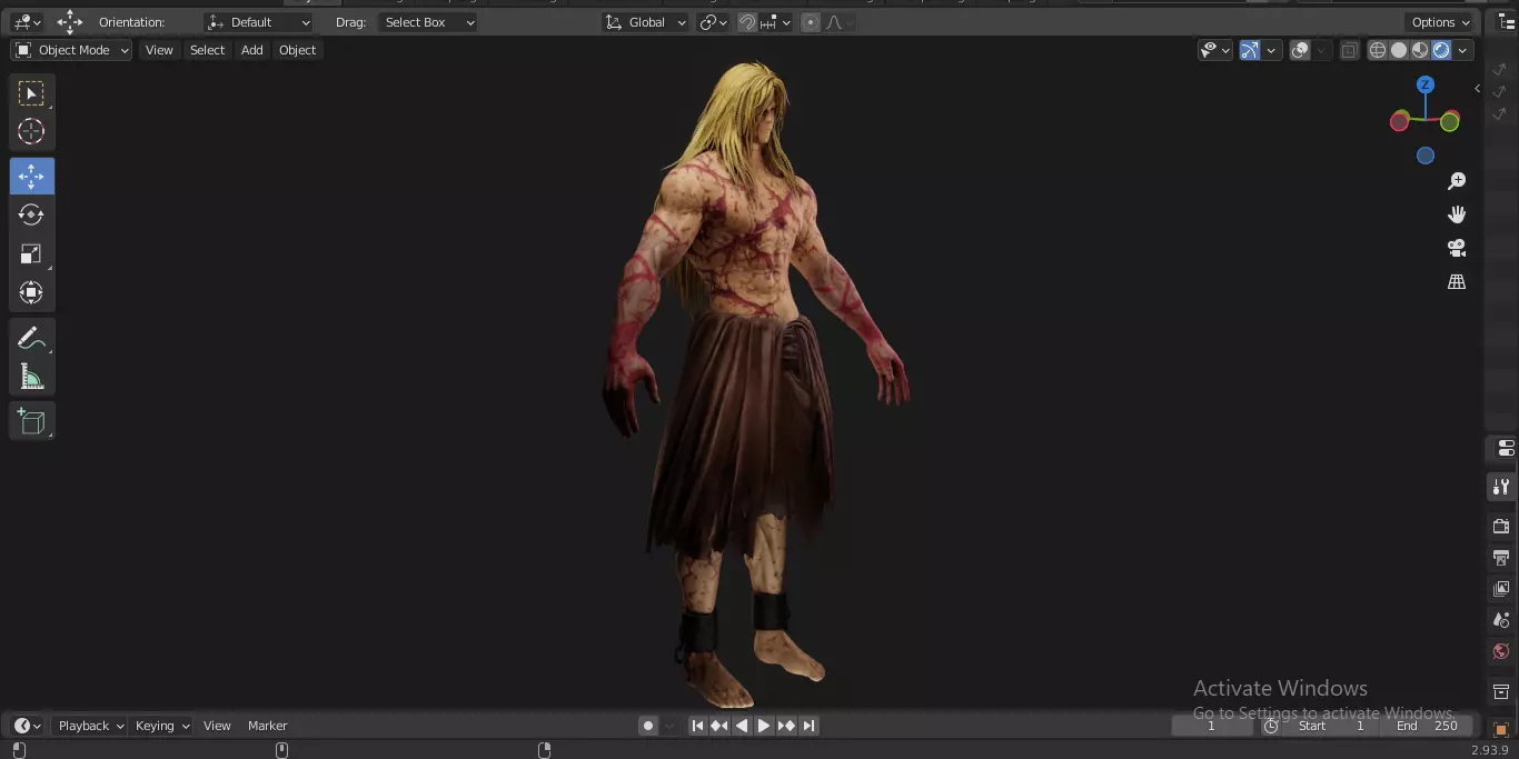 Khazan Prisoner The First Berserker Khazan 3D model_11