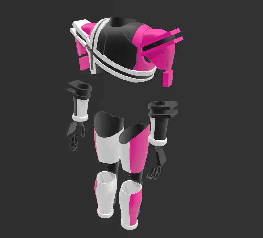 Kamen Rider Decade Armor 3D print model_2