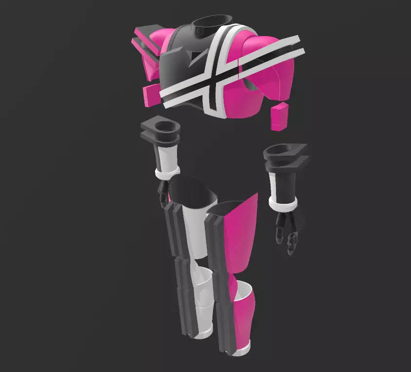 Kamen Rider Decade Armor 3D print model_0