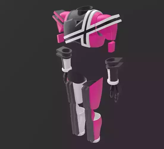 Kamen Rider Decade Armor 3D print model