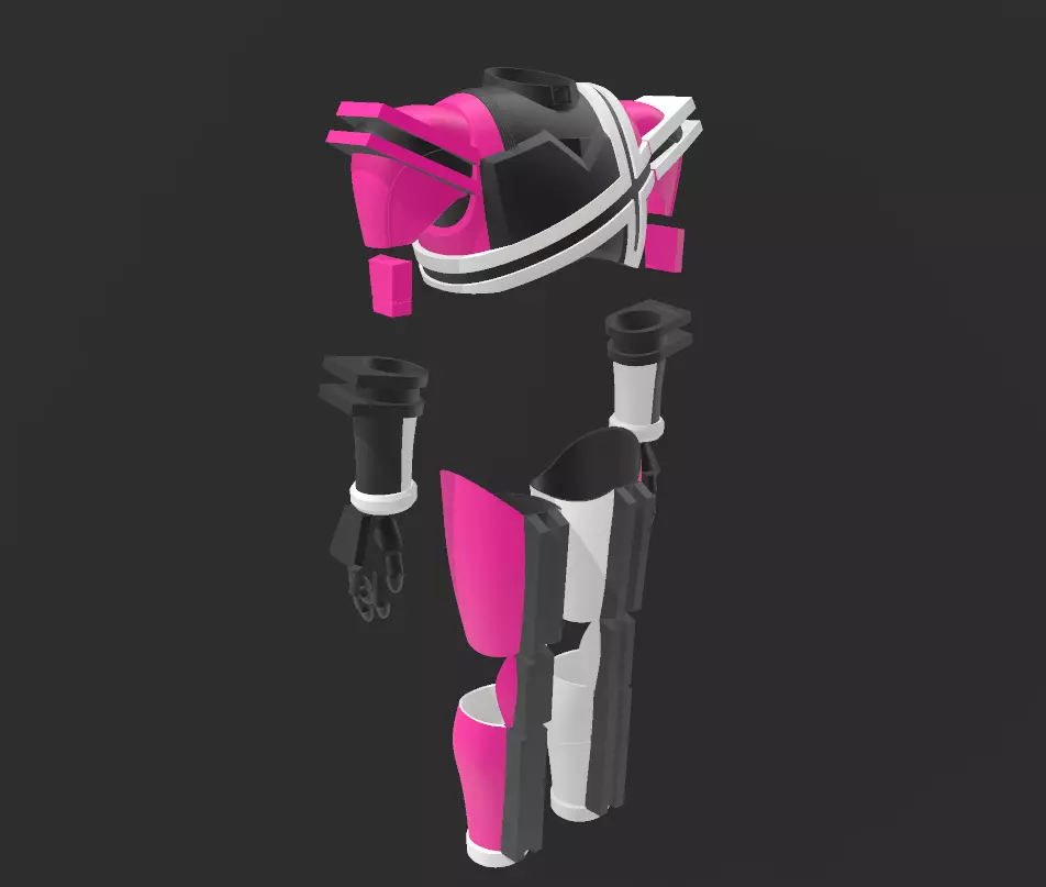 Kamen Rider Decade Armor 3D print model_1