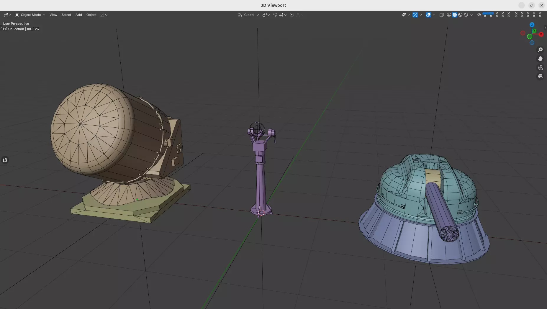 AK-630 CIWS Low-poly 3D model_10