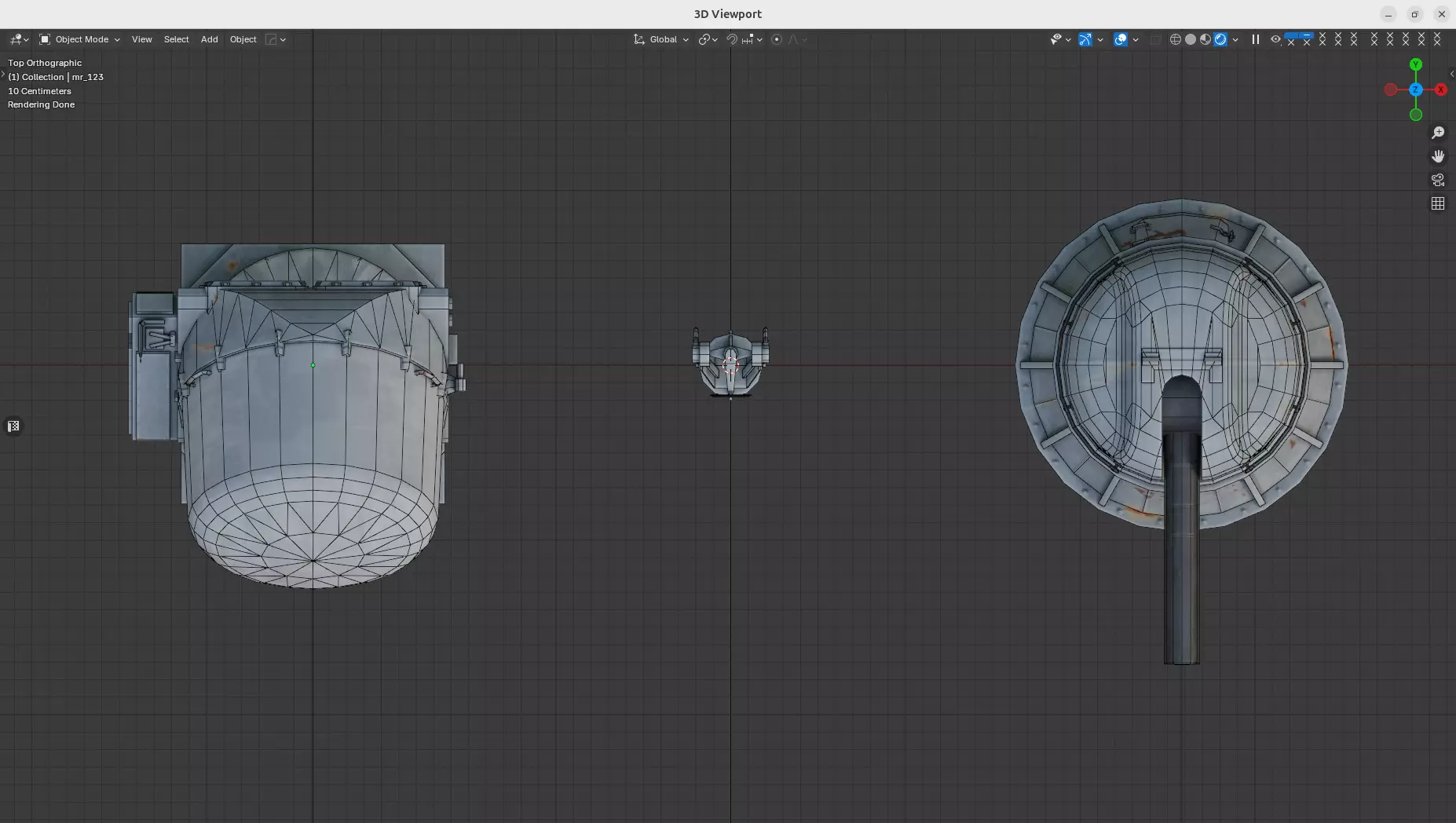 AK-630 CIWS Low-poly 3D model_8