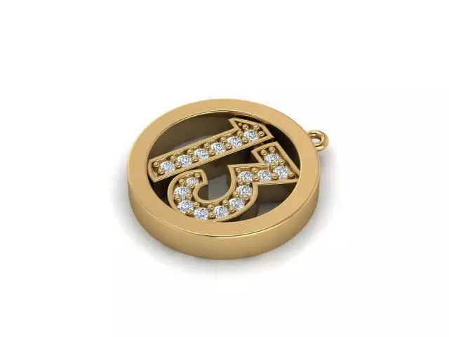 13 Pendent 3D print model_2