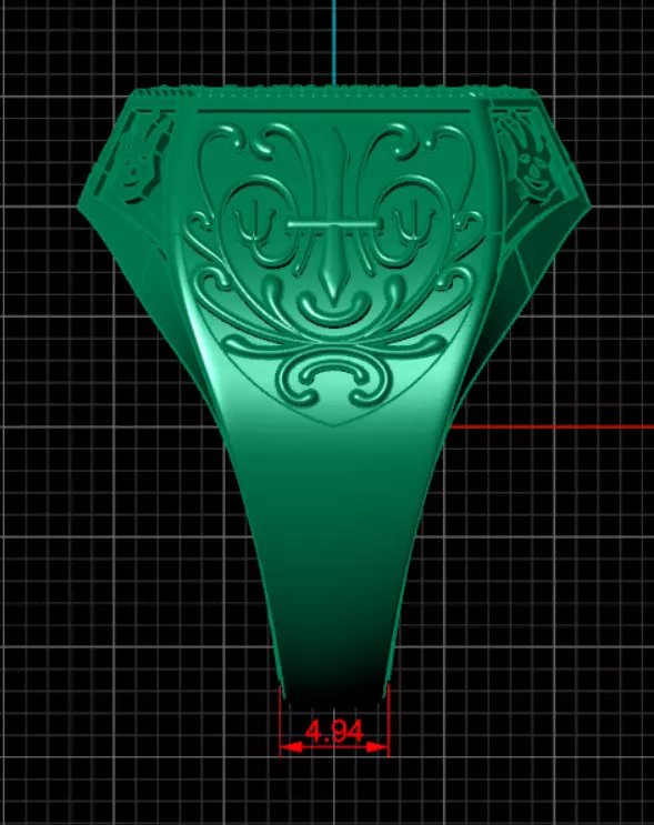 Ring od408 3D print model_8