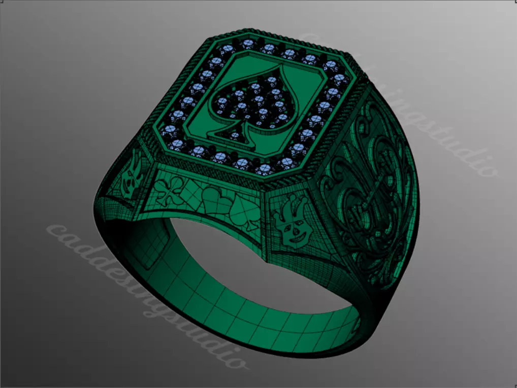 Ring od408 3D print model_2