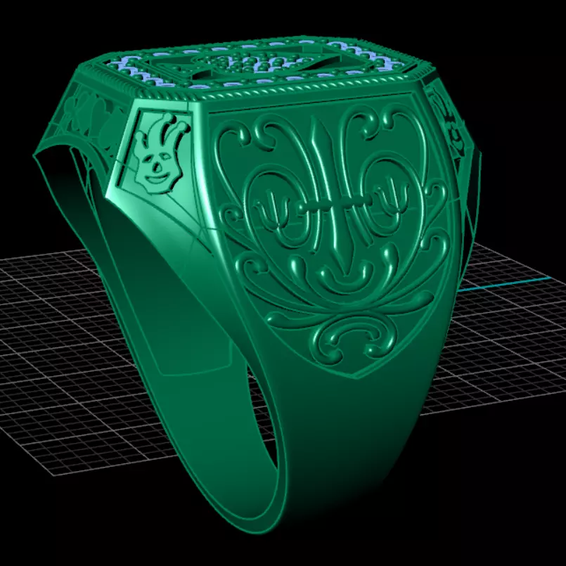 Ring od408 3D print model_11