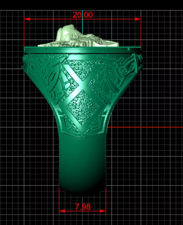 Ring od409 3D print model_8