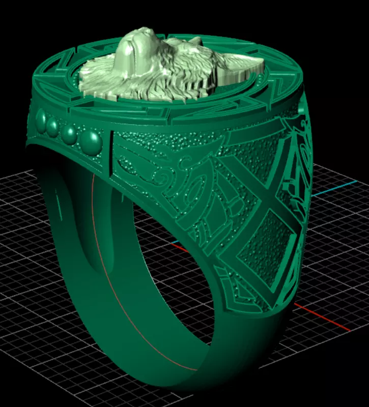 Ring od409 3D print model_9
