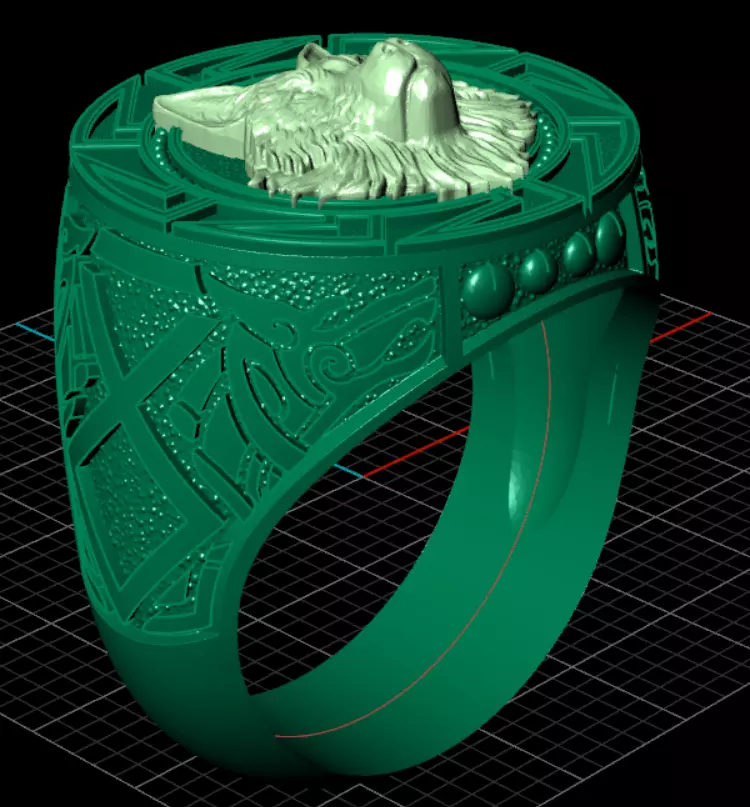 Ring od409 3D print model_11