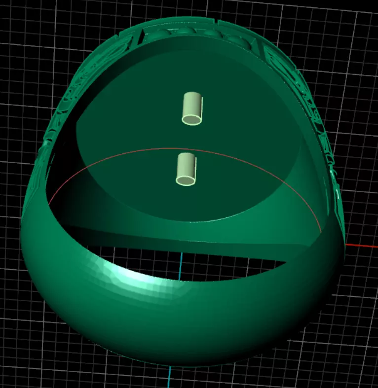 Ring od409 3D print model_10