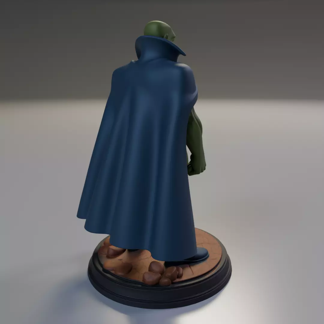 Martian Manhunter Justice League 3D print model_14