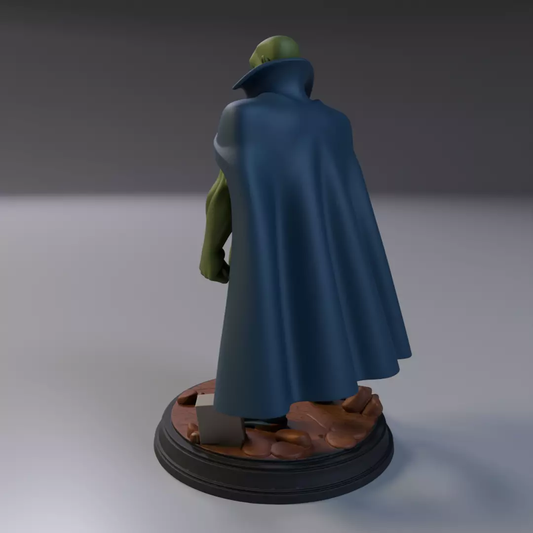 Martian Manhunter Justice League 3D print model_8