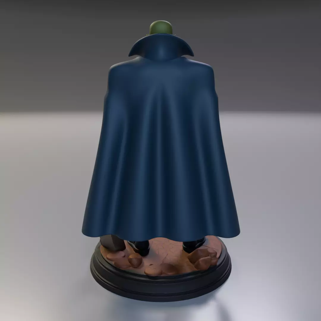 Martian Manhunter Justice League 3D print model_6