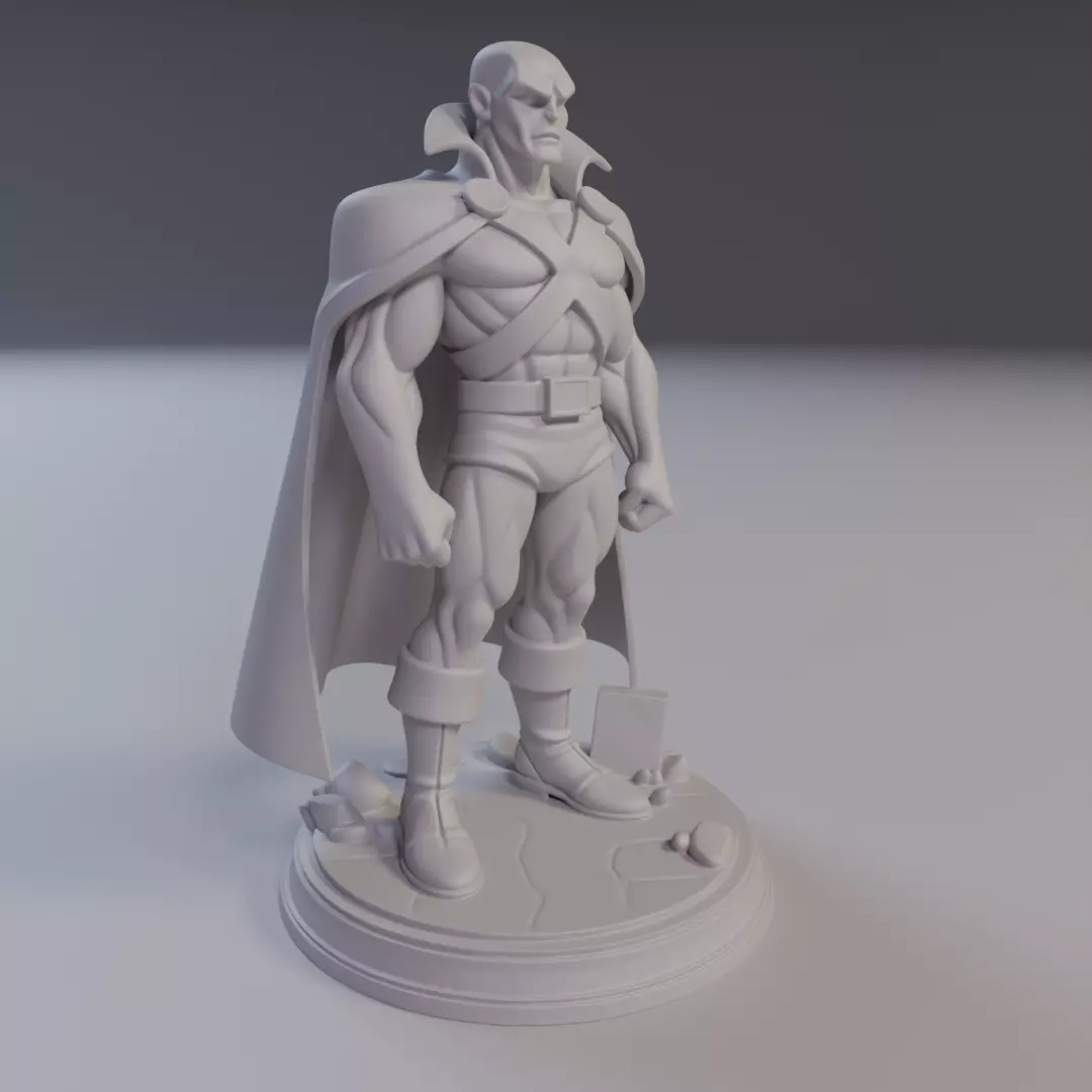 Martian Manhunter Justice League 3D print model_11