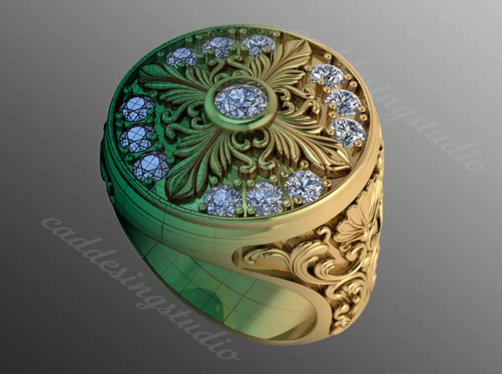 Ring kt237 3D print model_1