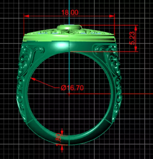 Ring kt237 3D print model_8