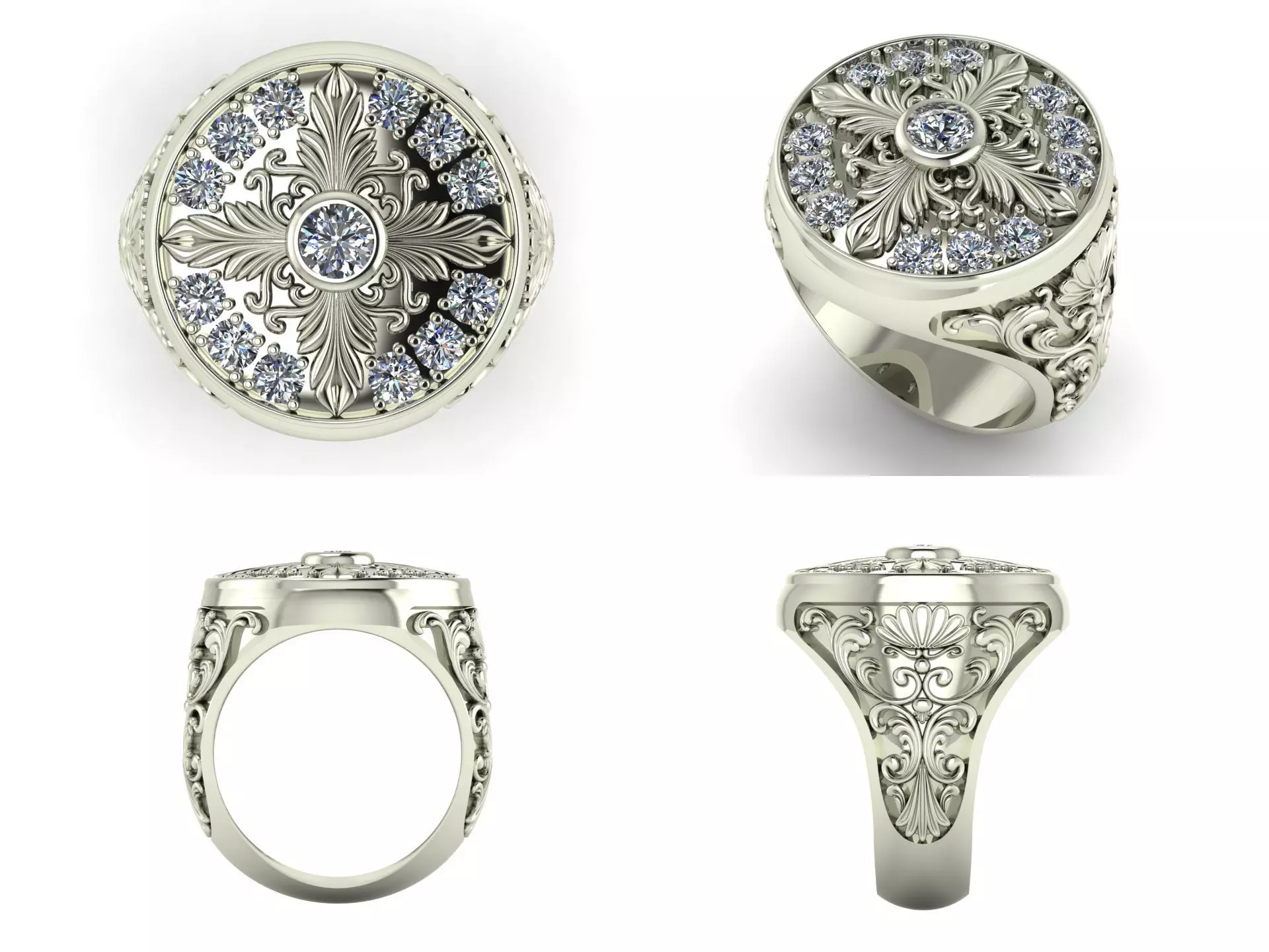 Ring kt237 3D print model_5