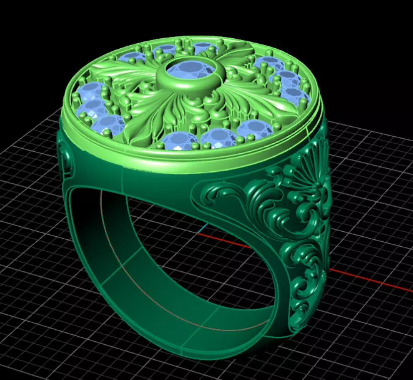 Ring kt237 3D print model_14