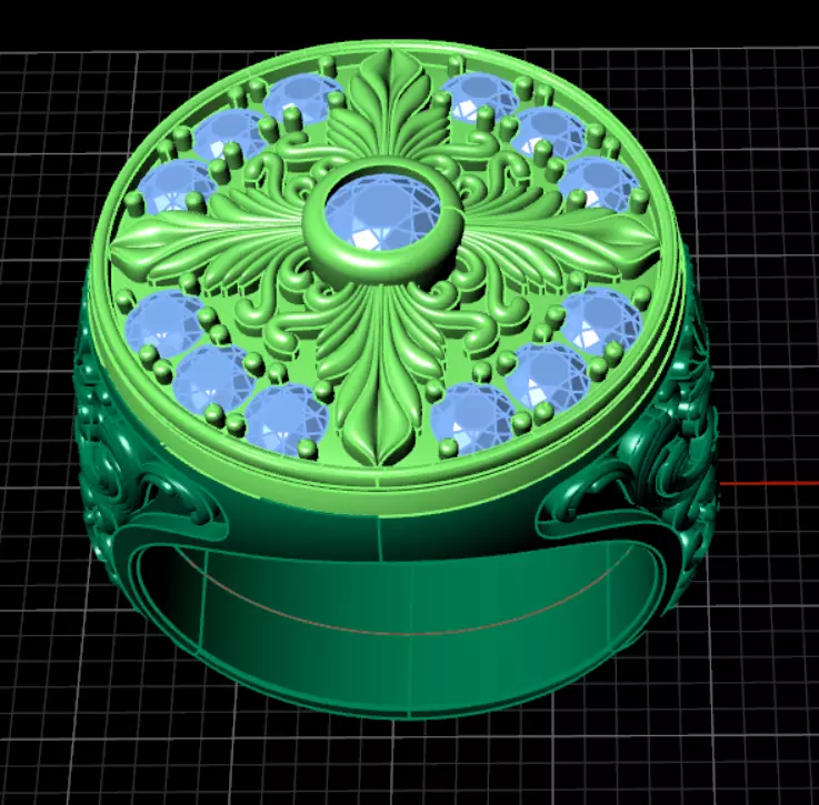Ring kt237 3D print model_6