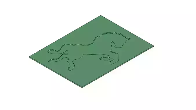 Rearing Horse Stallion Mold for Casting Wall Art Decor