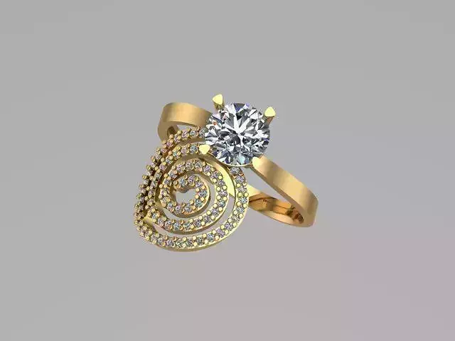 Amt Ring 3D print model