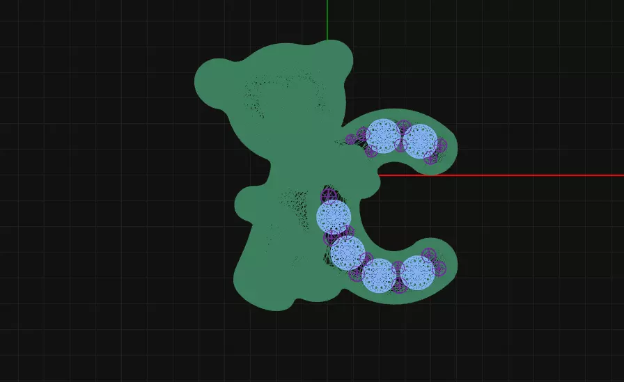 Bear Pendant 3D print model_0