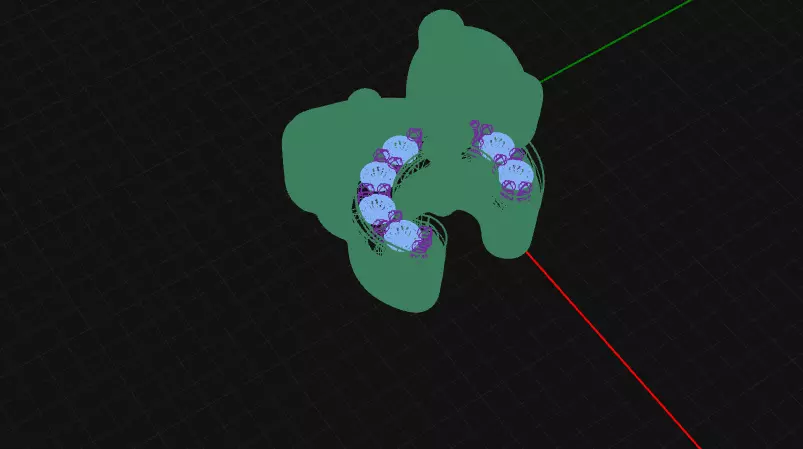 Bear Pendant 3D print model_1